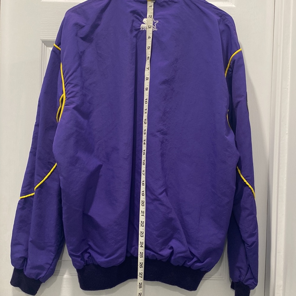 Starter Vintage Team NFL Minnesota Vikings Button Snap Jacket - Picture 6 of 14